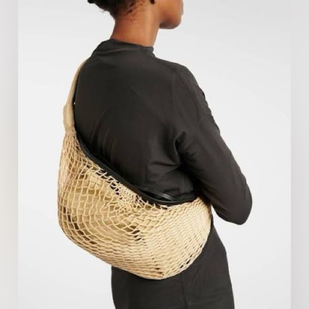 Lemaire Cream Mesh Hobo Bag - Picture 3 of 7
